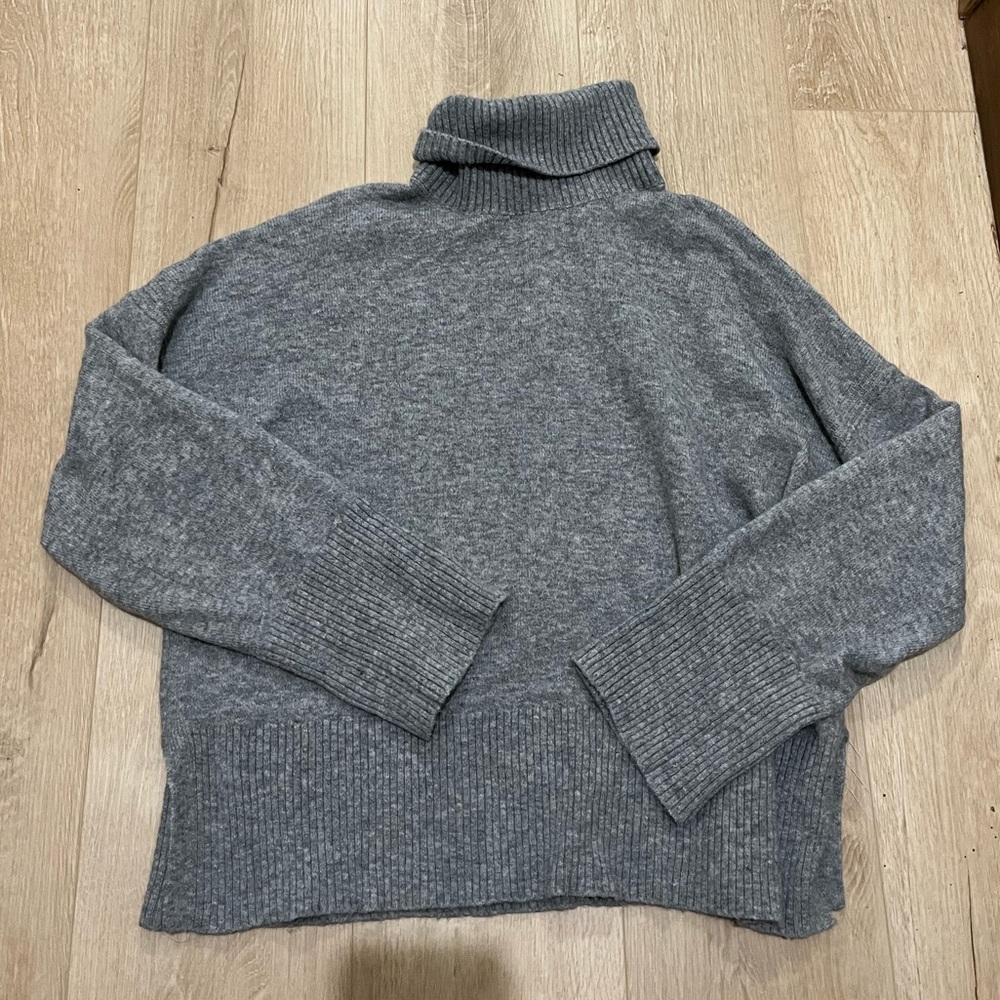 Cozy Turtleneck Merino Wool Sweater